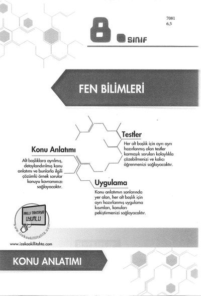 FEN BİLİMLERİ KONU ANLATIMI Fotokopi GO - Tüm Sınavlarda Daha İleriye