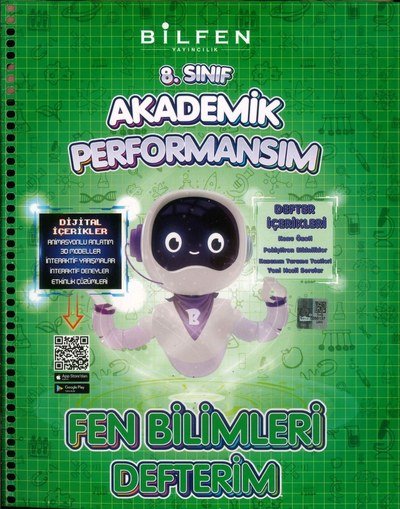 AKADEMİK PERFORMANSIM FEN BİLİMLERİ DEFTERİM Fotokopi GO - Tüm Sınavlarda Daha İleriye