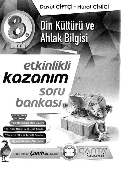 DİN KÜLTÜRÜ VE AHLAK BİLGİSİ ETKİNLİKLİ KAZANIM SORU BANKASI Fotokopi GO - Tüm Sınavlarda Daha İleriye