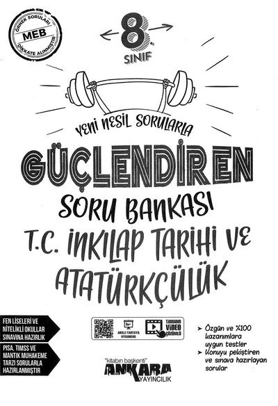 GÜÇLENDİREN T.C. İNKILAP TARİHİ VE ATATÜRKÇÜLÜK SORU BANKASI Fotokopi GO - Tüm Sınavlarda Daha İleriye