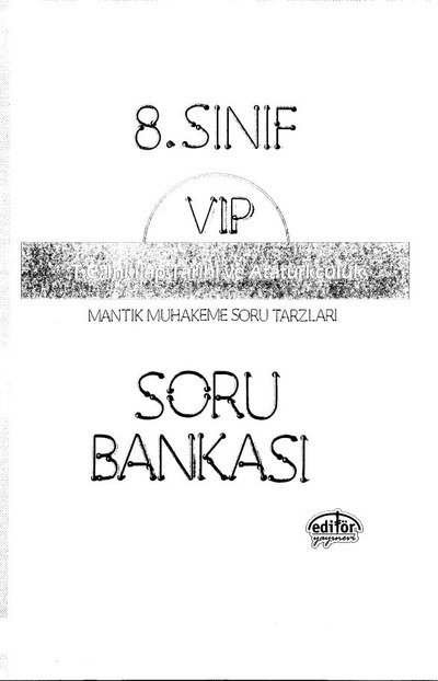 VIP T.C. İNKILAP TARİHİ VE ATATÜRKÇÜLÜK SORU BANKASI Fotokopi GO - Tüm Sınavlarda Daha İleriye