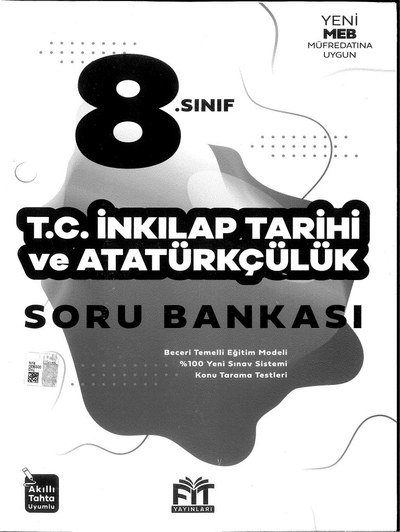 T.C. İNKILAP TARİHİ VE ATATÜRKÇÜLÜK SORU BANKASI Fotokopi GO - Tüm Sınavlarda Daha İleriye