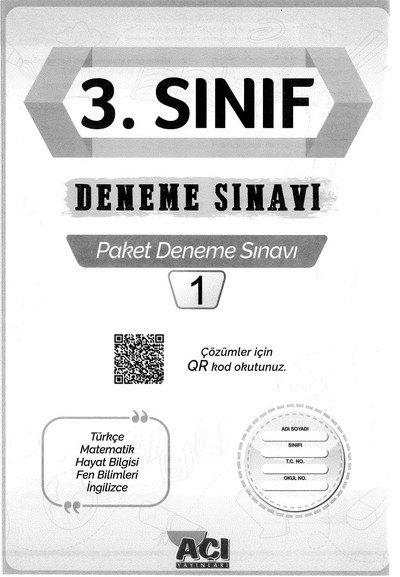 DENEME SINAVI Fotokopi GO - Tüm Sınavlarda Daha İleriye