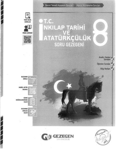T.C. İNKİLAP TARİHİ VE ATATÜRKÇÜLÜK Fotokopi GO - Tüm Sınavlarda Daha İleriye