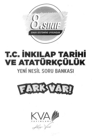 T.C. İNKILAP TARİHİ VE ATATÜRKÇÜLÜK YENİ NESİL SORU BANKASI Fotokopi GO - Tüm Sınavlarda Daha İleriye