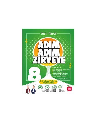 YENİ NESİL ADIM ADIM ZİRVEYE İNKILAP TARİHİ VE ATATÜRKÇÜLÜK Fotokopi GO - Tüm Sınavlarda Daha İleriye