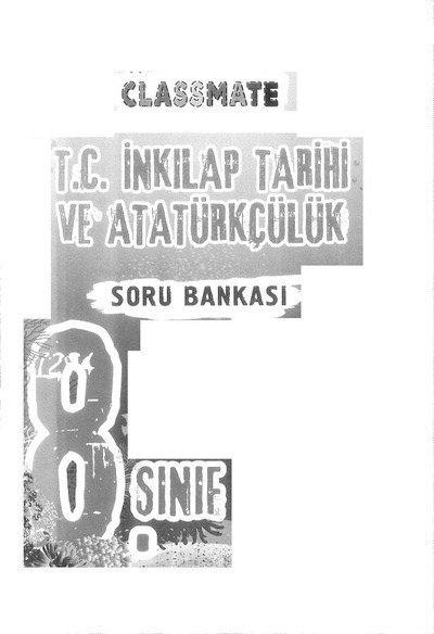 CLASSMATE T.C. İNKILAP TARİHİ VE ATATÜRKÇÜLÜK SORU BANKASI Fotokopi GO - Tüm Sınavlarda Daha İleriye