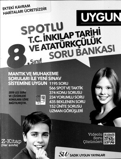 SPOTLU T.C. İNKILAP TARİHİ VE ATATÜRKÇÜLÜK SORU BANKASI Fotokopi GO - Tüm Sınavlarda Daha İleriye