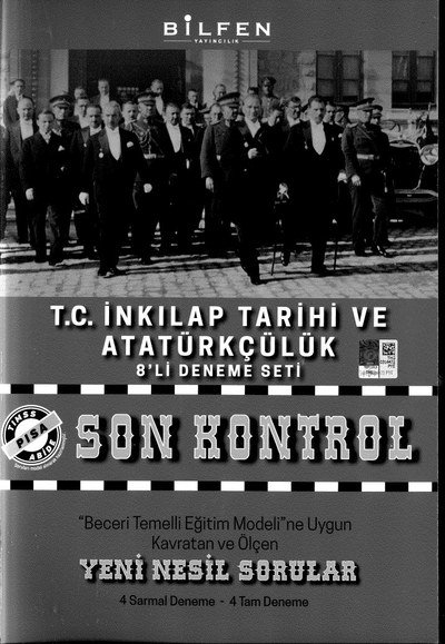 T.C. İNKILAP TARİHİ VE ATATÜRKÇÜLÜK 8'Lİ DENEME SETİ YENİ NESİL SORULAR Fotokopi GO - Tüm Sınavlarda Daha İleriye