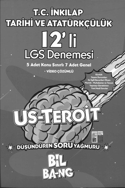 T.C. İNKILAP TARİHİ VE ATATÜRKÇÜLÜK 12'Lİ LGS DENEMESİ Fotokopi GO - Tüm Sınavlarda Daha İleriye