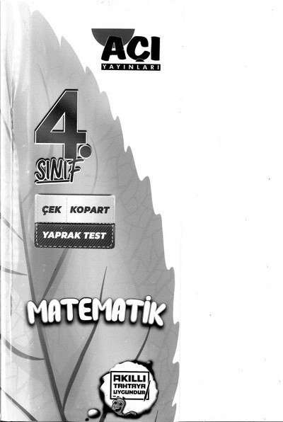MATEMATİK TEST Fotokopi GO - Tüm Sınavlarda Daha İleriye