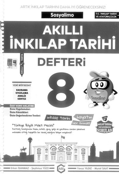 AKILLI İNKILAP TARİHİ DEFTERİ SOSYALİMO Fotokopi GO - Tüm Sınavlarda Daha İleriye