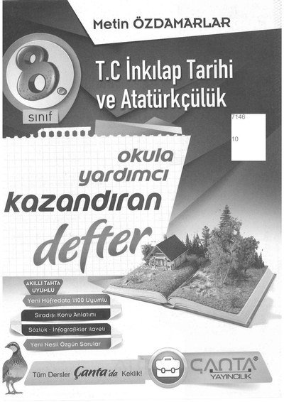 T.C. İNKILAP TARİHİ VE ATATÜRKÇÜLÜK OKULA YARDIMCI KAZANDIRAN DEFTER Fotokopi GO - Tüm Sınavlarda Daha İleriye