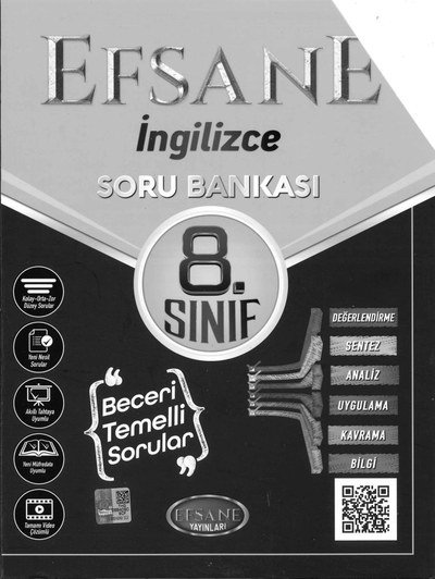 EFSANE İNGİLİZCE SORU BANKASI Fotokopi GO - Tüm Sınavlarda Daha İleriye