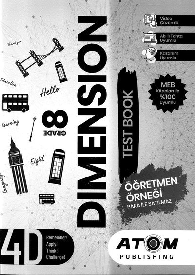DIMENSION TEST BOOK Fotokopi GO - Tüm Sınavlarda Daha İleriye