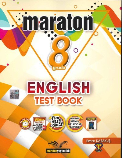 MARATON ENGLISH TEST BOOK Fotokopi GO - Tüm Sınavlarda Daha İleriye