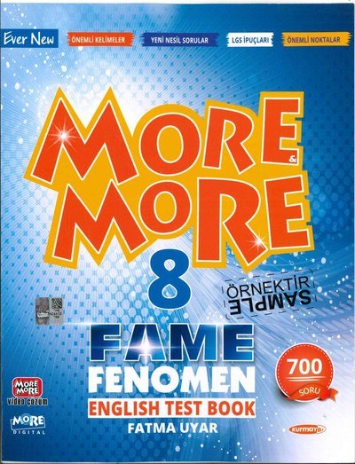MORE MORE FAME FENOMEN ENGLISH TEST BOOK Fotokopi GO - Tüm Sınavlarda Daha İleriye