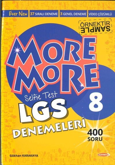 MORE MORE SELFIE TEST LGS DENEMELERİ Fotokopi GO - Tüm Sınavlarda Daha İleriye