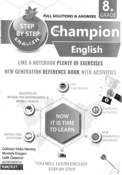 THE CHAMPION ENGLISH LIKE A NOTEBOOK PLENTY OF EXERCISES Fotokopi GO - Tüm Sınavlarda Daha İleriye