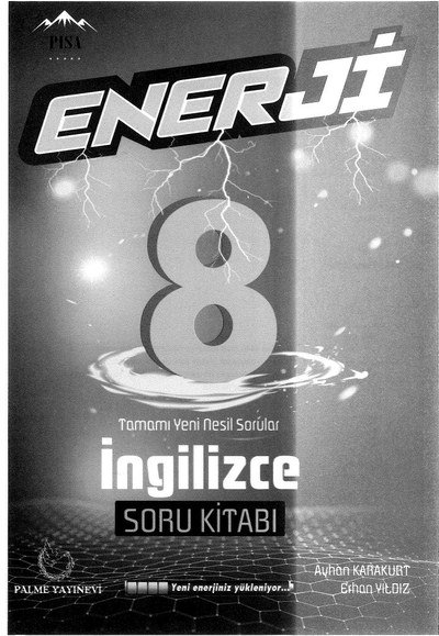 ENERJİ İNGİLİZCE SORU KİTABI Fotokopi GO - Tüm Sınavlarda Daha İleriye
