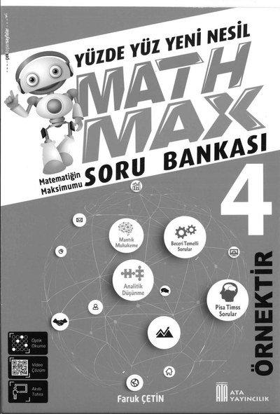 MATHMAX SORU BANKASI Fotokopi GO - Tüm Sınavlarda Daha İleriye