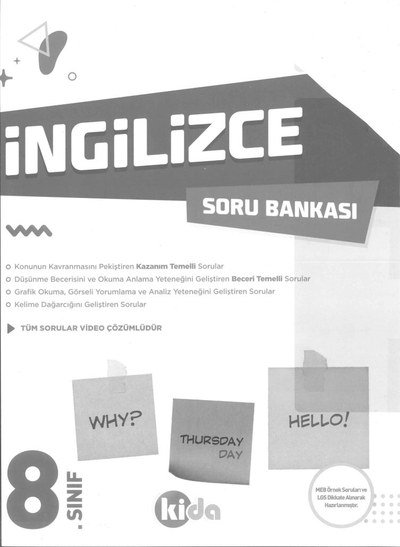 İNGİLİZCE SORU BANKASI Fotokopi GO - Tüm Sınavlarda Daha İleriye