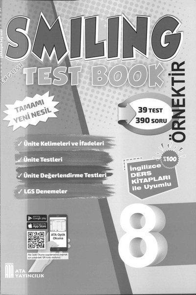 SMILING TEST BOOK Fotokopi GO - Tüm Sınavlarda Daha İleriye