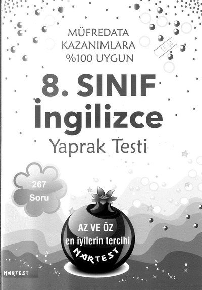 İNGİLİZCE YAPRAK TESTİ 267 SORU Fotokopi GO - Tüm Sınavlarda Daha İleriye