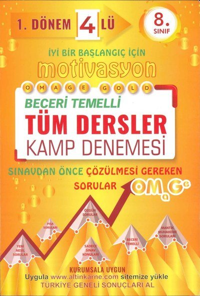 MOTİVASYON BECERİ TEMELLİ TÜM DERSLER KAMP DENEMESİ Fotokopi GO - Tüm Sınavlarda Daha İleriye