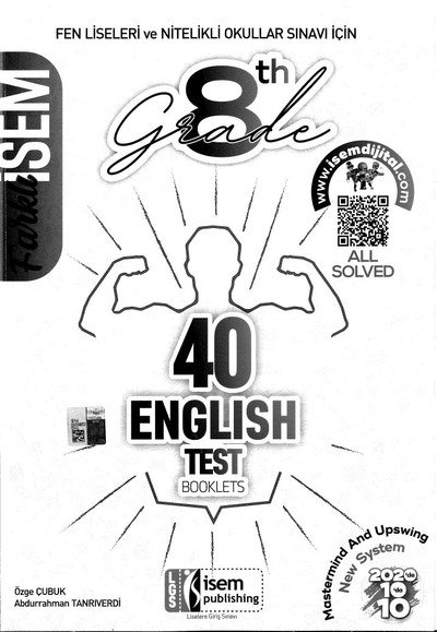 40 ENGLISH TEST BOOKLETS Fotokopi GO - Tüm Sınavlarda Daha İleriye