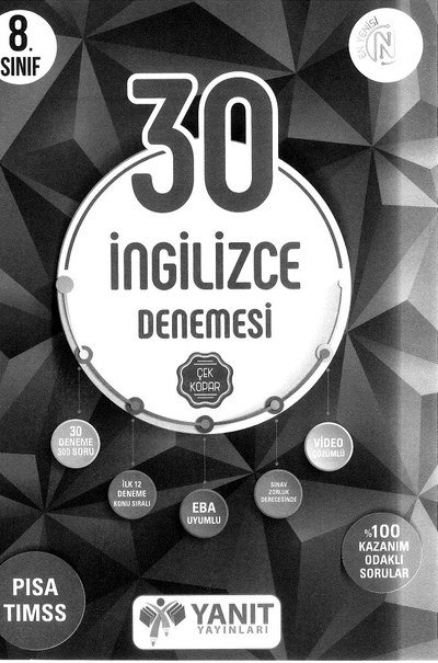 30 İNGİLİZCE DENEMESİ Fotokopi GO - Tüm Sınavlarda Daha İleriye