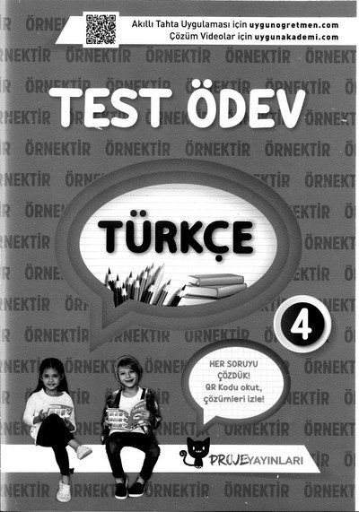 TEST ÖDEV TÜRKÇE Fotokopi GO - Tüm Sınavlarda Daha İleriye