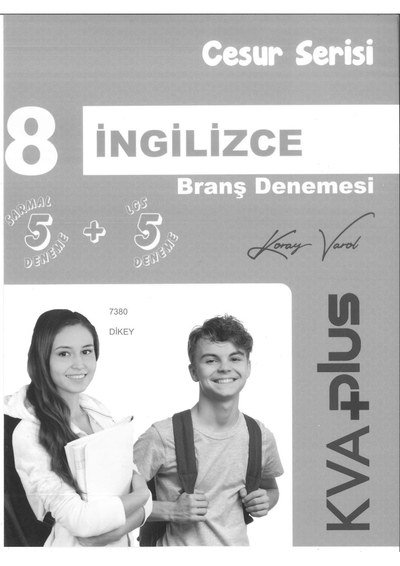 CESUR SERİSİ İNGİLİZCE BRANŞ DENEMESİ Fotokopi GO - Tüm Sınavlarda Daha İleriye
