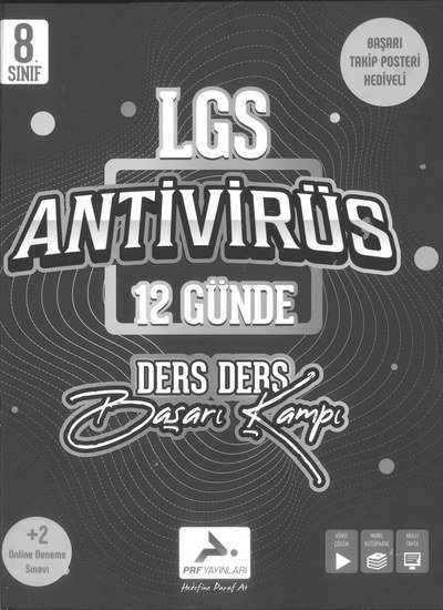 LGS ANTİVİRÜS 12 GÜNDE DERS DERS BAŞARI KAMPI Fotokopi GO - Tüm Sınavlarda Daha İleriye