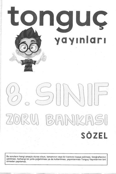 ZORU BANKASI SÖZEL Fotokopi GO - Tüm Sınavlarda Daha İleriye
