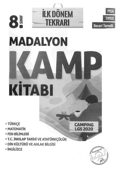MADALYON KAMP KİTABI Fotokopi GO - Tüm Sınavlarda Daha İleriye