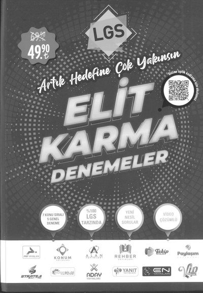 ARTIK HEDEFİNE ÇOK YAKINSIN ELİT KARMA DENEMELER Fotokopi GO - Tüm Sınavlarda Daha İleriye