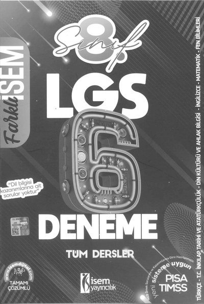 LGS 6 DENEME TÜM DERSLER Fotokopi GO - Tüm Sınavlarda Daha İleriye