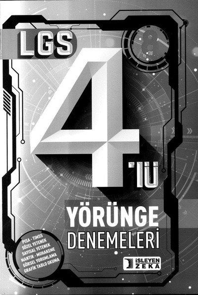 LGS 4'LÜ YÖRÜNDE DENEMELERİ Fotokopi GO - Tüm Sınavlarda Daha İleriye