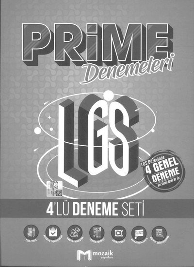 PRIME DENEMELERİ LGS 4'LÜ DENEME SETİ Fotokopi GO - Tüm Sınavlarda Daha İleriye