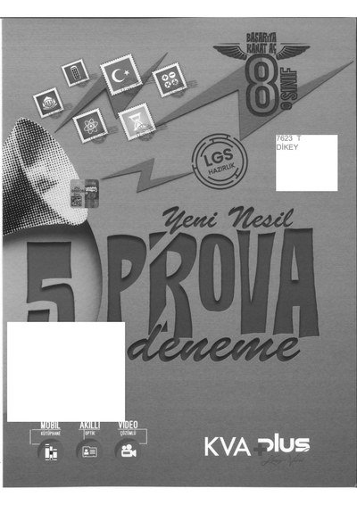 YENİ NESİL 5 PROVA DENEME Fotokopi GO - Tüm Sınavlarda Daha İleriye