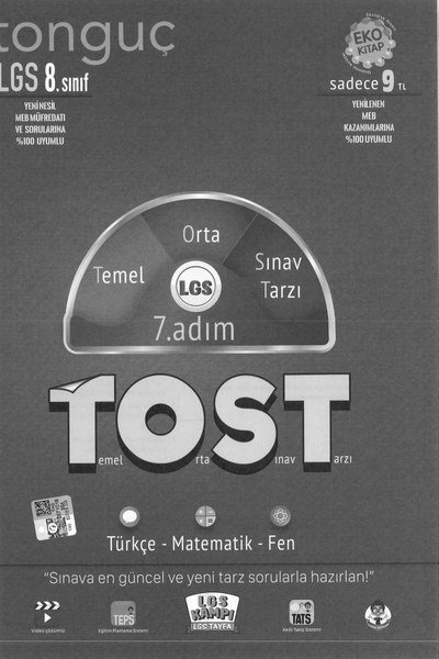 LGS TOST 7. ADIM TEMEL ORTA SINAV TARZI Fotokopi GO - Tüm Sınavlarda Daha İleriye