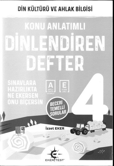 KONU ANLATIMLI DİNLENDİREN DEFTER Fotokopi GO - Tüm Sınavlarda Daha İleriye