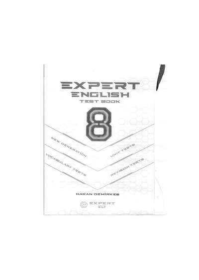 EXPERT ENGLISH TEST BOOK Fotokopi GO - Tüm Sınavlarda Daha İleriye