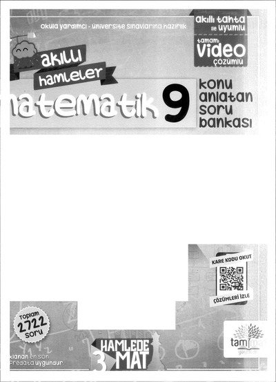 AKILLI HAMLELER MATEMATİK KONU ANLATAN SORU BANKASI Fotokopi GO - Tüm Sınavlarda Daha İleriye