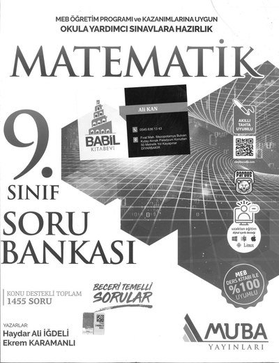 MATEMATİK SORU BANKASI Fotokopi GO - Tüm Sınavlarda Daha İleriye