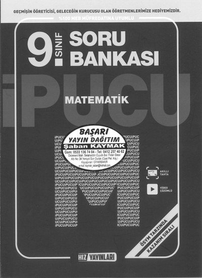 SORU BANKASI MATEMATİK Fotokopi GO - Tüm Sınavlarda Daha İleriye