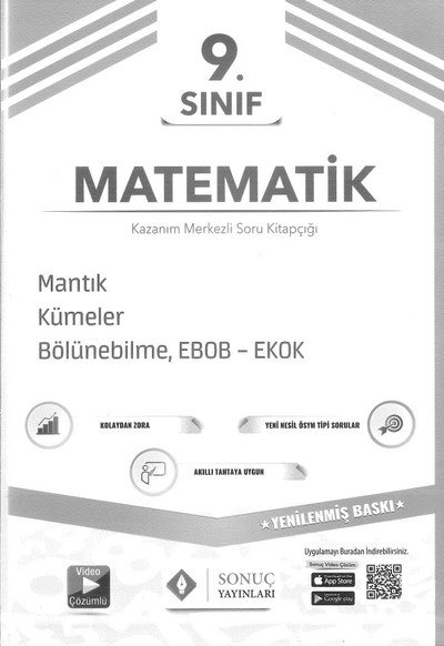 MATEMATİK KAZANIM MERKEZLİ SORU KİTAPÇIĞI