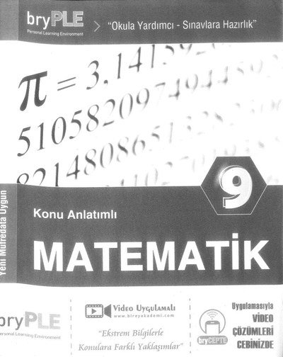 KONU ANLATIMLI MATEMATİK Fotokopi GO - Tüm Sınavlarda Daha İleriye