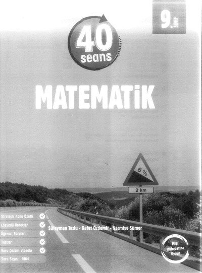 40 SEANS MATEMATİK KONU ÖZETLİ Fotokopi GO - Tüm Sınavlarda Daha İleriye